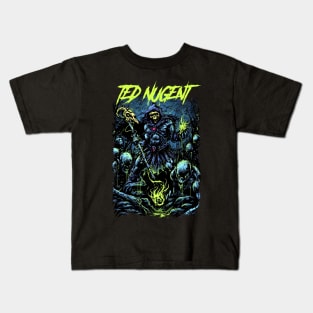 TED NUGENT BAND MERCHANDISE Kids T-Shirt